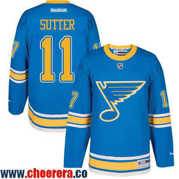 Brian Sutter St. Louis Blues blue Winter Classic jersey