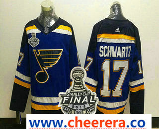 Jaden Schwartz St. Louis Blues blue jersey