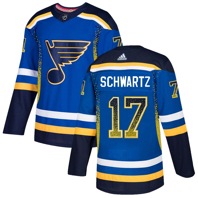 Jaden Schwartz St. Louis Blues royal Fashion jersey