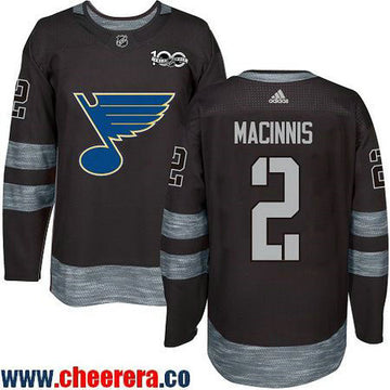 Al Macinnis St. Louis Blues black jersey