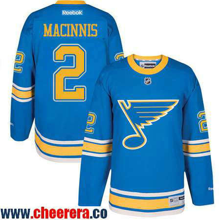 Al Macinnis St. Louis Blues blue Winter Classic jersey