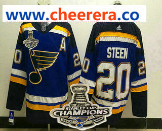 Alexander Steen St. Louis Blues blue jersey