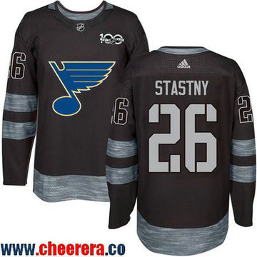 Paul Stastny St. Louis Blues black jersey