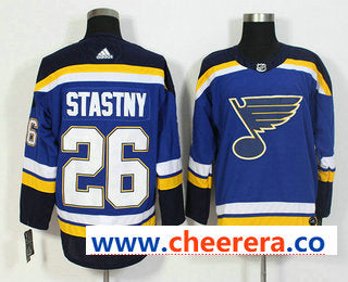 Paul Stastny St. Louis Blues blue jersey