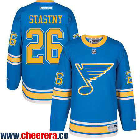 Paul Stastny St. Louis Blues blue Winter Classic jersey