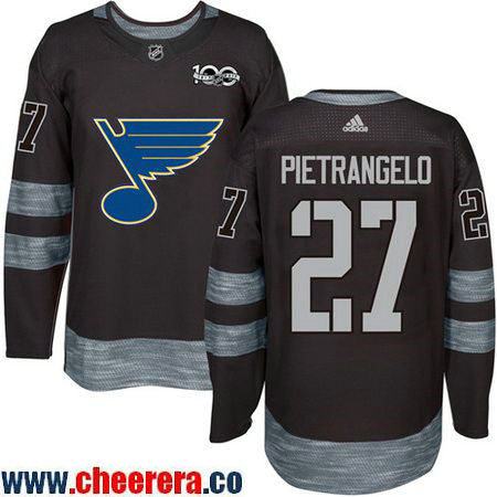Alex Pietrangelo St. Louis Blues black jersey
