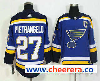 Alex Pietrangelo St. Louis Blues blue jersey