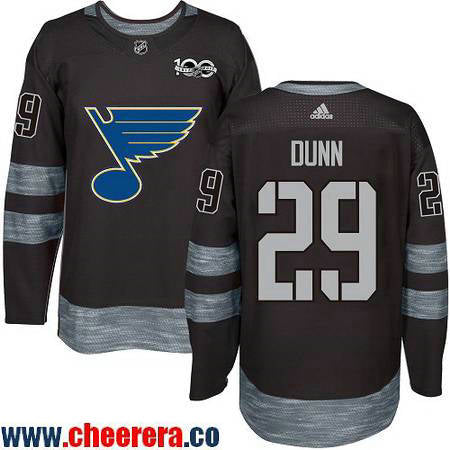 Vince Dunn St. Louis Blues black jersey