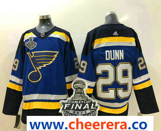 Vince Dunn St. Louis Blues blue jersey