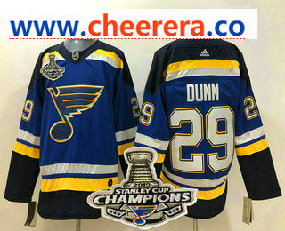 Vince Dunn St. Louis Blues blue jersey