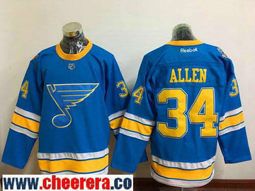Jake Allen St. Louis Blues blue Winter Classic jersey