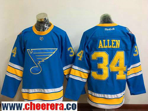 Jake Allen St. Louis Blues blue Winter Classic jersey