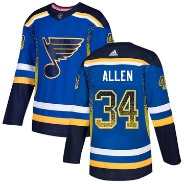 Jake Allen St. Louis Blues royal Fashion jersey