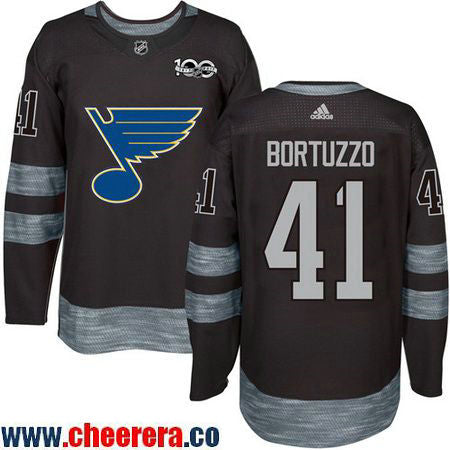 Robert Bortuzzo St. Louis Blues black jersey