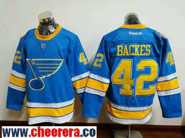 David Backes St. Louis Blues blue Winter Classic jersey