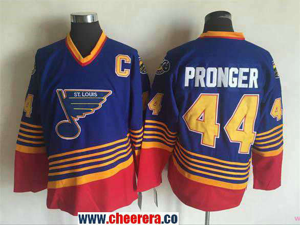 Chris Pronger St. Louis Blues blue Throwback jersey