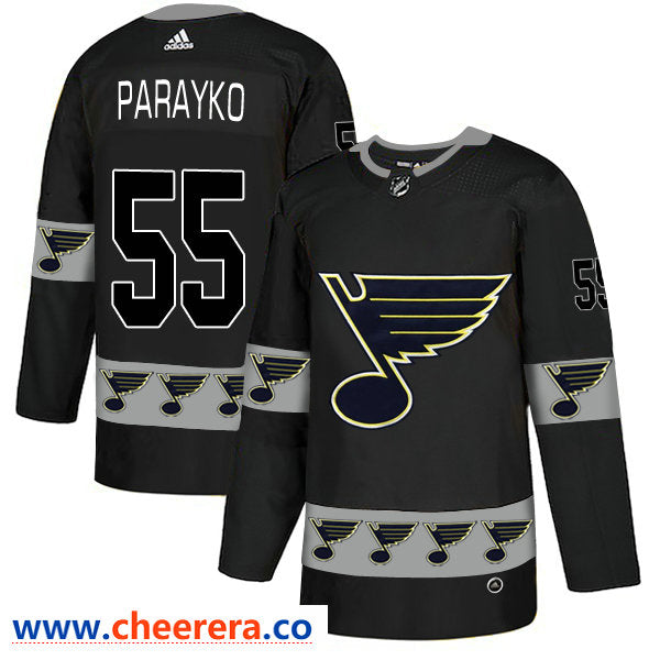 Colton Parayko St. Louis Blues black Fashion jersey
