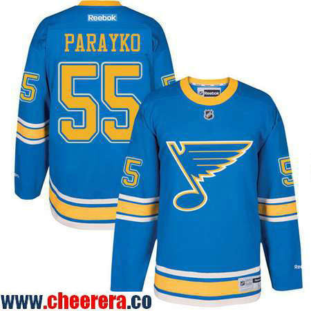 Colton Parayko St. Louis Blues blue Winter Classic jersey