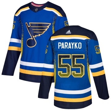 Colton Parayko St. Louis Blues royal Fashion jersey