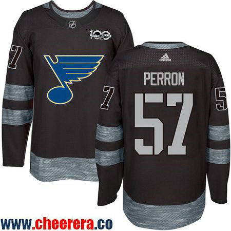 David Perron St. Louis Blues black jersey
