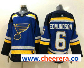 Joel Edmundson St. Louis Blues blue jersey