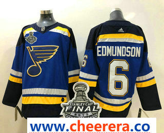 Joel Edmundson St. Louis Blues blue jersey