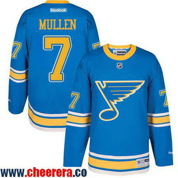 Joe Mullen St. Louis Blues blue Winter Classic jersey