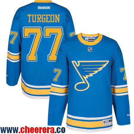 Pierre Turgeon St. Louis Blues blue Winter Classic jersey