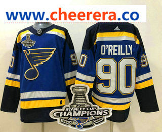 Ryan O'Reilly St. Louis Blues blue jersey