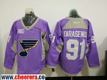 Vladimir Tarasenko St. Louis Blues purple jersey