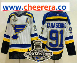 Vladimir Tarasenko St. Louis Blues white jersey