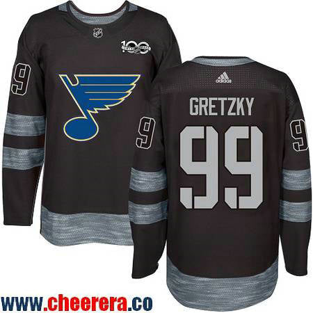 Wayne Gretzky St. Louis Blues black jersey