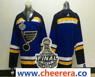 Custom St. Louis Blues blue jersey