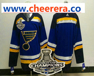 Custom St. Louis Blues blue jersey