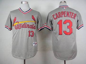 Matt Carpenter St. Louis Cardinals gray jersey