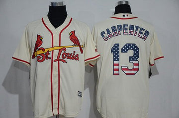 Matt Carpenter St. Louis Cardinals cream Fashion jersey