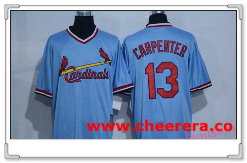 Matt Carpenter St. Louis Cardinals blue Cooperstown jersey