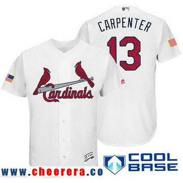 Matt Carpenter St. Louis Cardinals white Fashion jersey