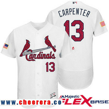 Matt Carpenter St. Louis Cardinals white Fashion jersey