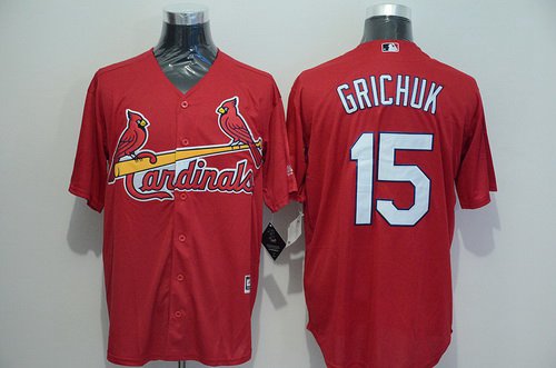 Randal Grichuk St. Louis Cardinals red jersey