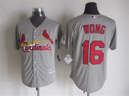 Kolten Wong St. Louis Cardinals gray Away jersey