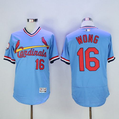 Kolten Wong St. Louis Cardinals blue jersey