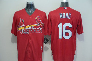 Kolten Wong St. Louis Cardinals red jersey