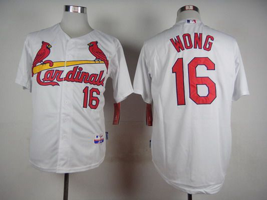 Kolten Wong St. Louis Cardinals white jersey