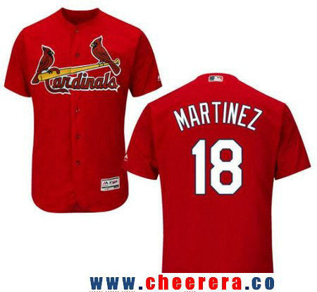 Carlos Martinez St. Louis Cardinals red jersey