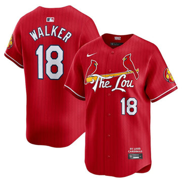 Jordan Walker St. Louis Cardinals red City Connect jersey