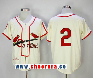 St. Louis Cardinals red Throwback jersey