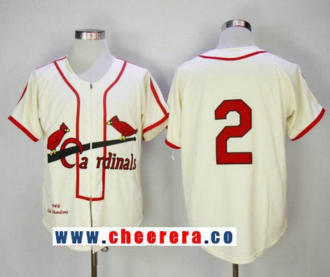 St. Louis Cardinals red Throwback jersey