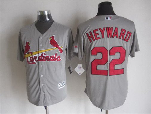 Jason Heyward St. Louis Cardinals gray Away jersey