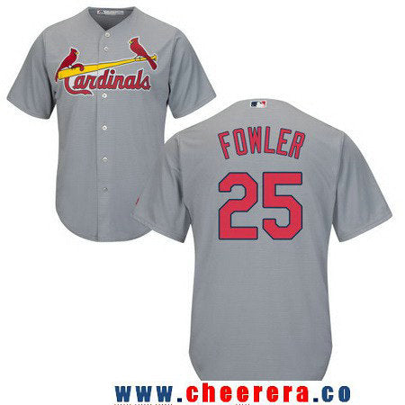 Dexter Fowler St. Louis Cardinals gray Road jersey